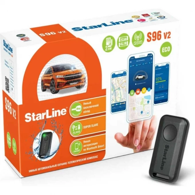 Сигнализация STARLINE S96 v2 ECO 4004055 Сигнализация STARLINE S96 v2 ECO 4004055